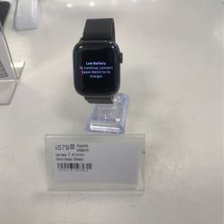 Apple Watch Series 7 41mm Stainless Steel GPS+CEL