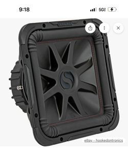 x2  Kicker L7R 12" 2400w