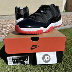 Nike Air Jordan 11 Retro Low Bred (2025) NEW/RECEIPT SIZE: 11 $230 FIRM ONLY!