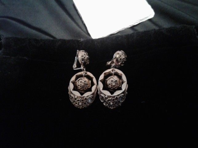 Earrings New Gold Color Clip On