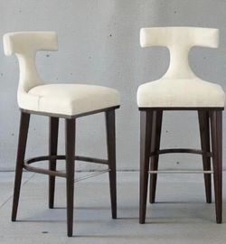 Global Views Designer Barstools NEW - Pair - 2 Pair Available - $1,200