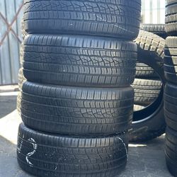 SET OF TIRE 215 45 17 CONTINENTAL 85% LIFE