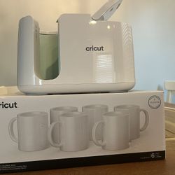 Cricut mug press With 6 Mugs