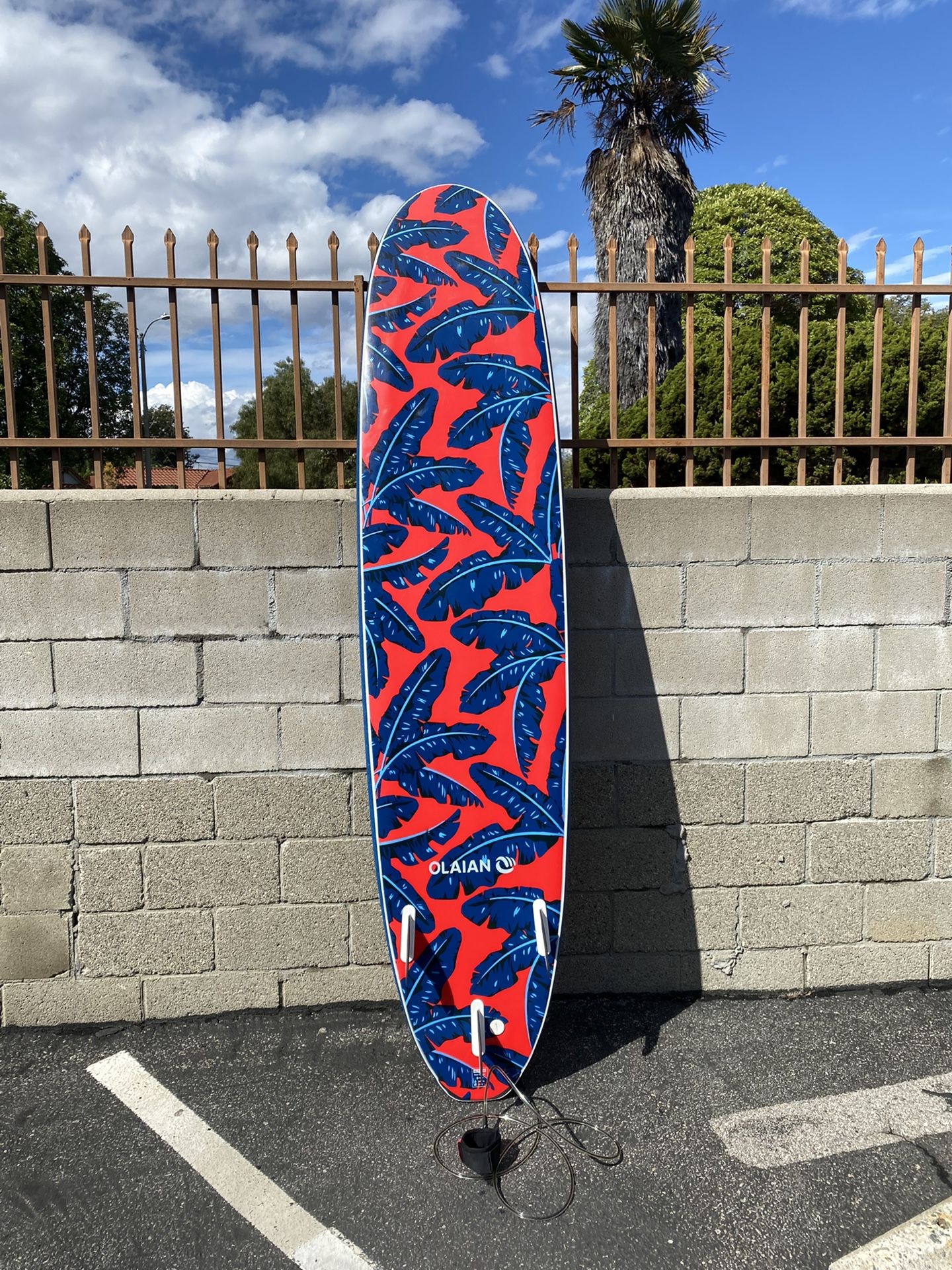 Olaian Decathlon Wavestorm 8’6” Longboard Surfboard