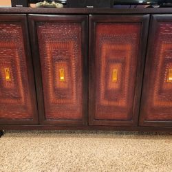 MAKE OFFER - Pier 1 Console Table