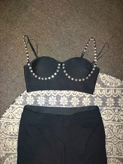 New size large Black bustier by Nova