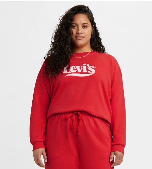 New Levi's Vintage Raglan Sweatshirt Size 2XL 