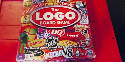 Trivia Board Game Logo Edition.