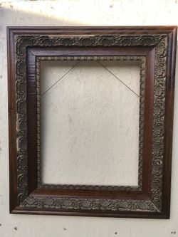 26”x 30” Antique Oak Picture Frame