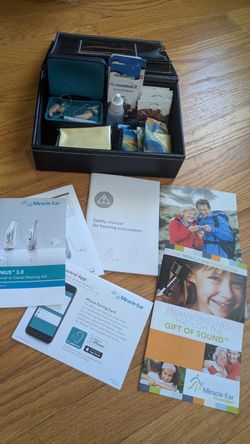 Miracle Ear Hearing aid - used for only 30 min