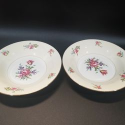 Set Of Two 8" Bowls 