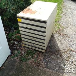 STANLEY VIDMAR INDUSTRIAL STORAGE CABINET
