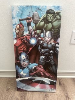 Marvel avengers endgame canvas art