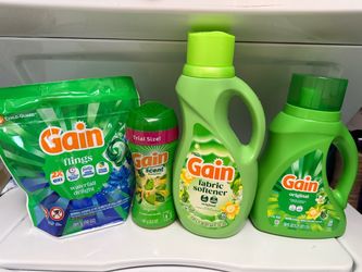 Gain laundry detergent bundle all 4 x $18