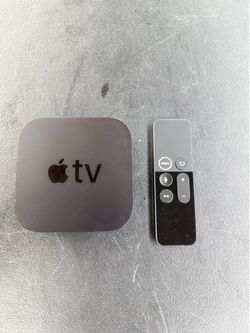 Apple TV 4K (1st Gen) 32GB – Full Box + Remote + Cables – Light Use