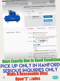 Quincy air compressor