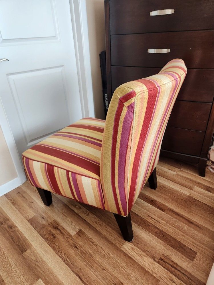 Striped Armchair