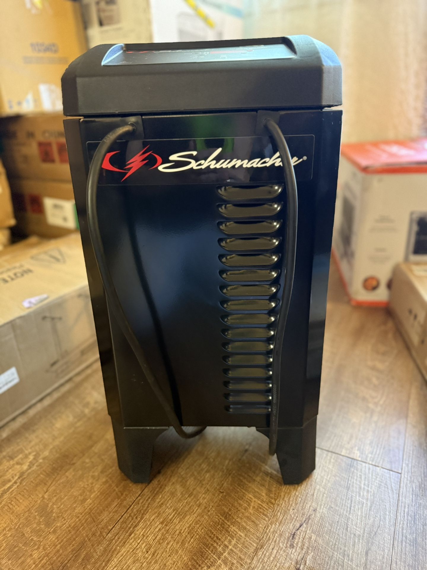 Schumacher Electric Wheeled Automatic 6A Car Battery Charger and 250A