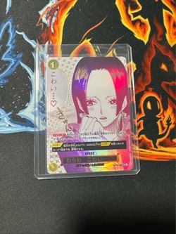 Boa Hancock OP14-118 R Parallel Alt Art One Piece Card Game Azure Seas Seven JPN