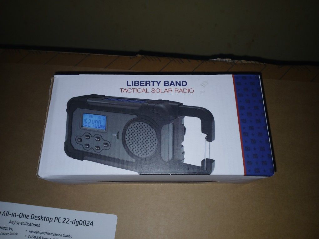 4patriots Liberty Band Solar TACTICAL RADIO