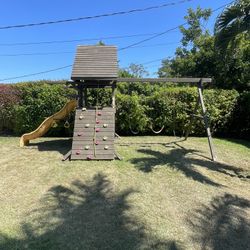 Woodplay Lions Den Outdoor Playground 