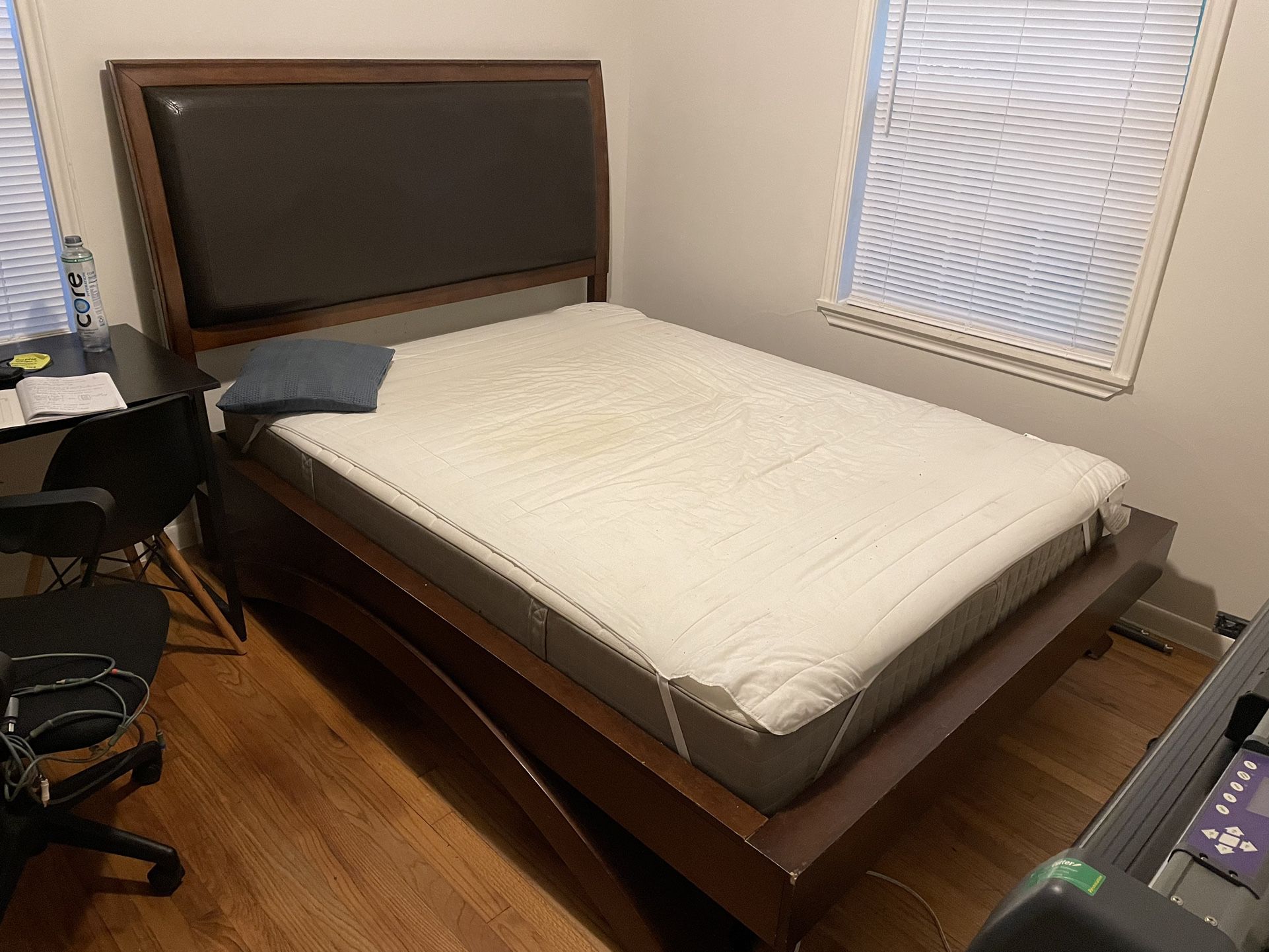 Bed Frame And Mattress $200