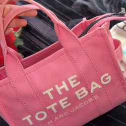 pink marc jacob’s tote bag 