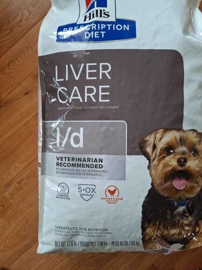 Hill's Prescription Diet 17 Lbs LIVER CARE I/d