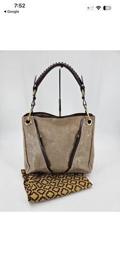 Oryany Python Hobo Bag