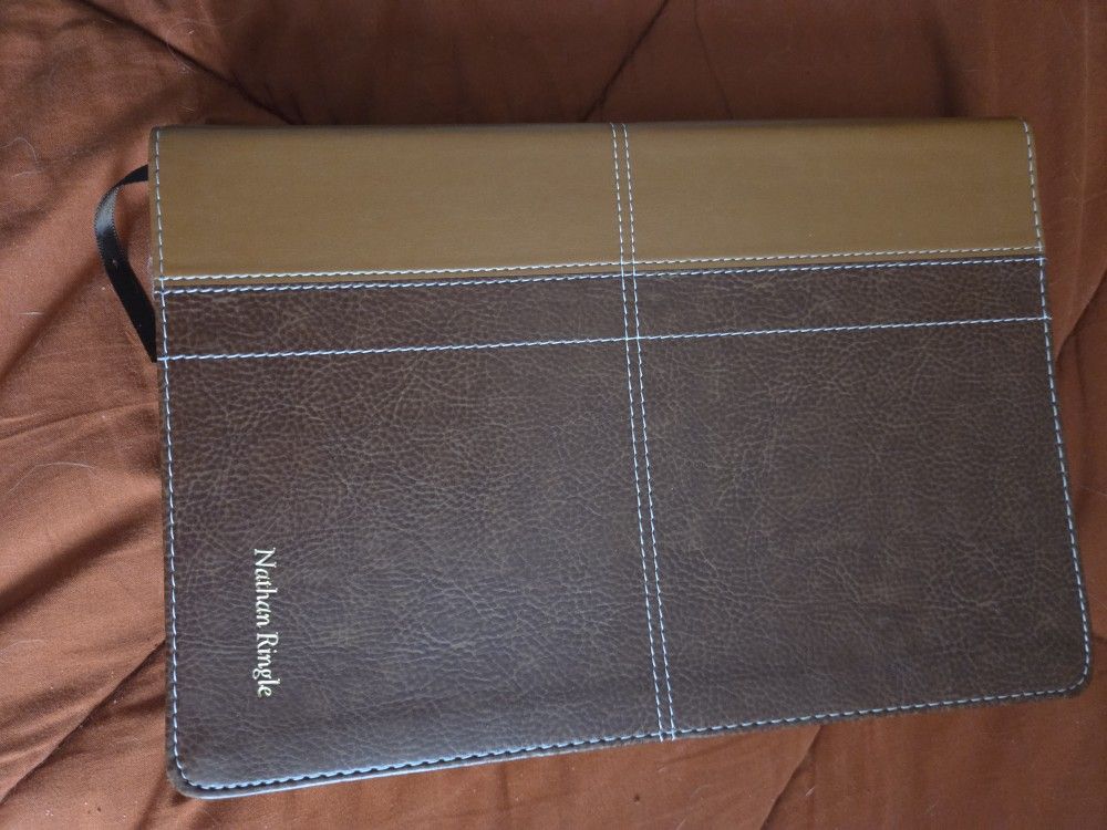 LIFE APPLICATION STUDY BIBLE NIV LEATHERSOFT Like New 