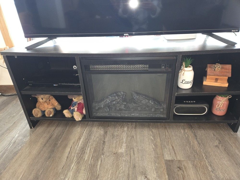 TV Stand W/ Fireplace 
