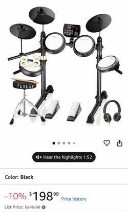 Electric drum kit NIB