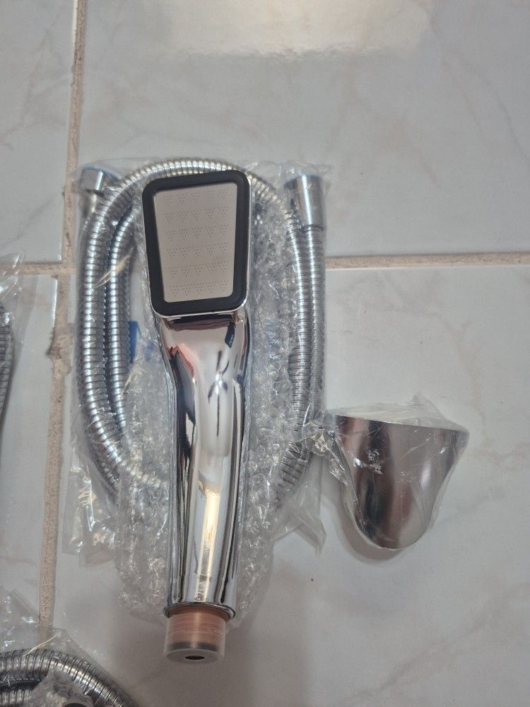 300 Holes High Turbo Pressure Bathroom Shower Head Powerful Water Saving Filte