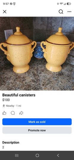 Beautiful canisters