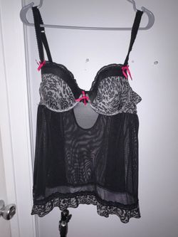zebra print lingerie size 1X