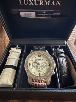 Luxurman diamond watch 💎