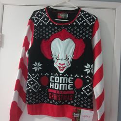 Spencer's Light-Up Floatmas Pennywise Ugly Christmas Sweater


