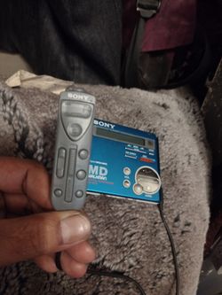 Sony mini disc recorder