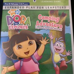 Leap Frog LEAPSTER Nickelodeon’s DORA The EXPLORER Camping Adventure (LEAPSTER)