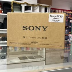 Sony FX30 Cinema Line Camera