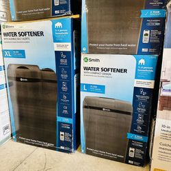 Brand New A.O. Smith 35,000 And 40,000 Grain Water Softener Systems. In The Box.