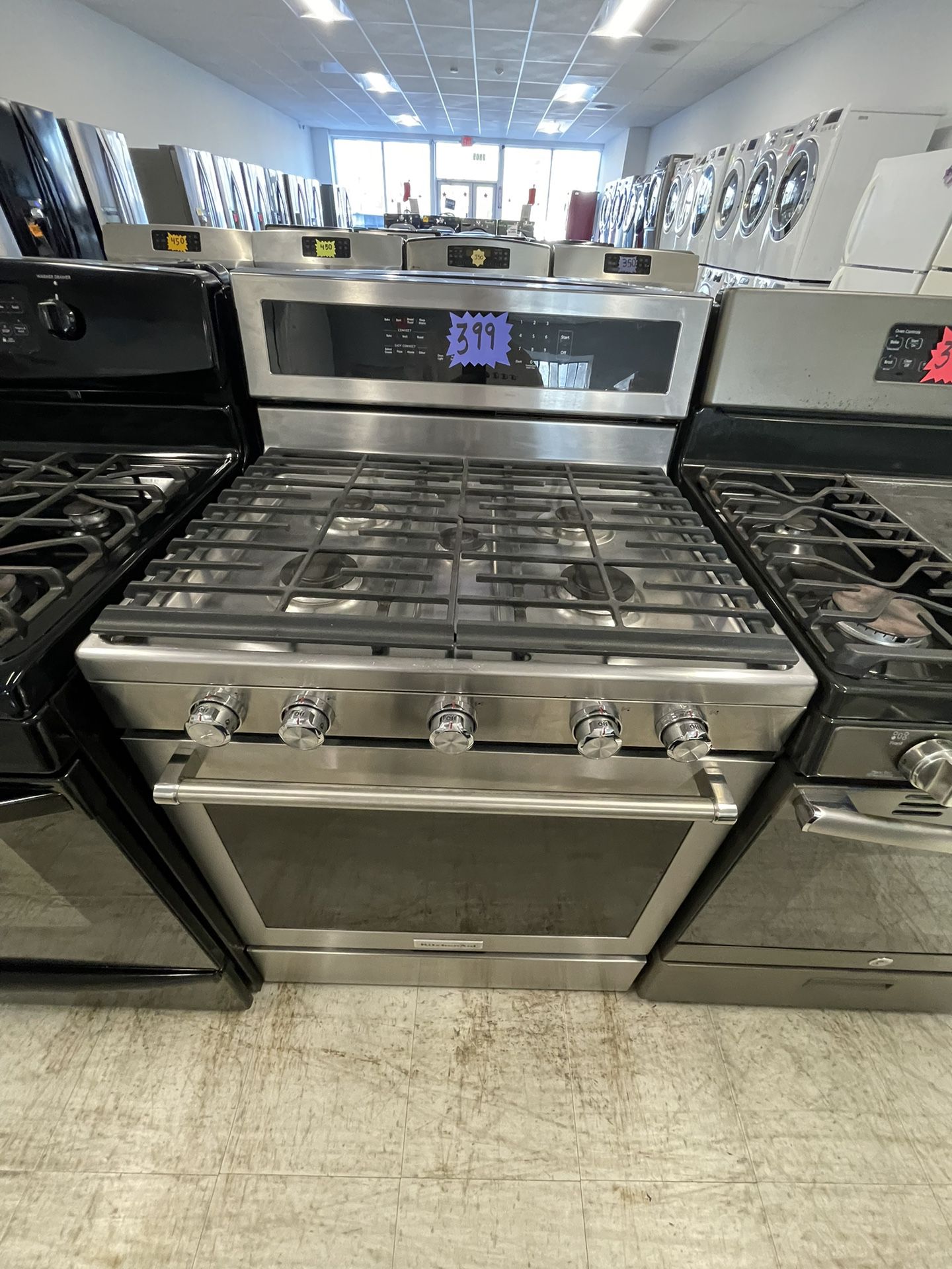 KitchenAid Gas Stove Used Good Condition With 90days Warranty 