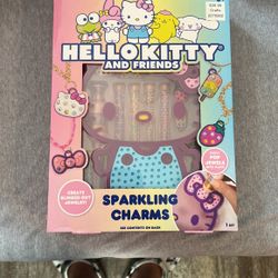 Hello kitty and friends, sparkling charms new