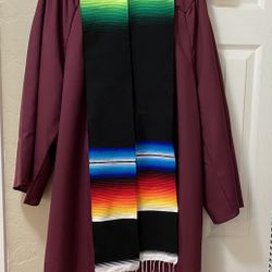 Graduation Cap and Gown De Anza College 