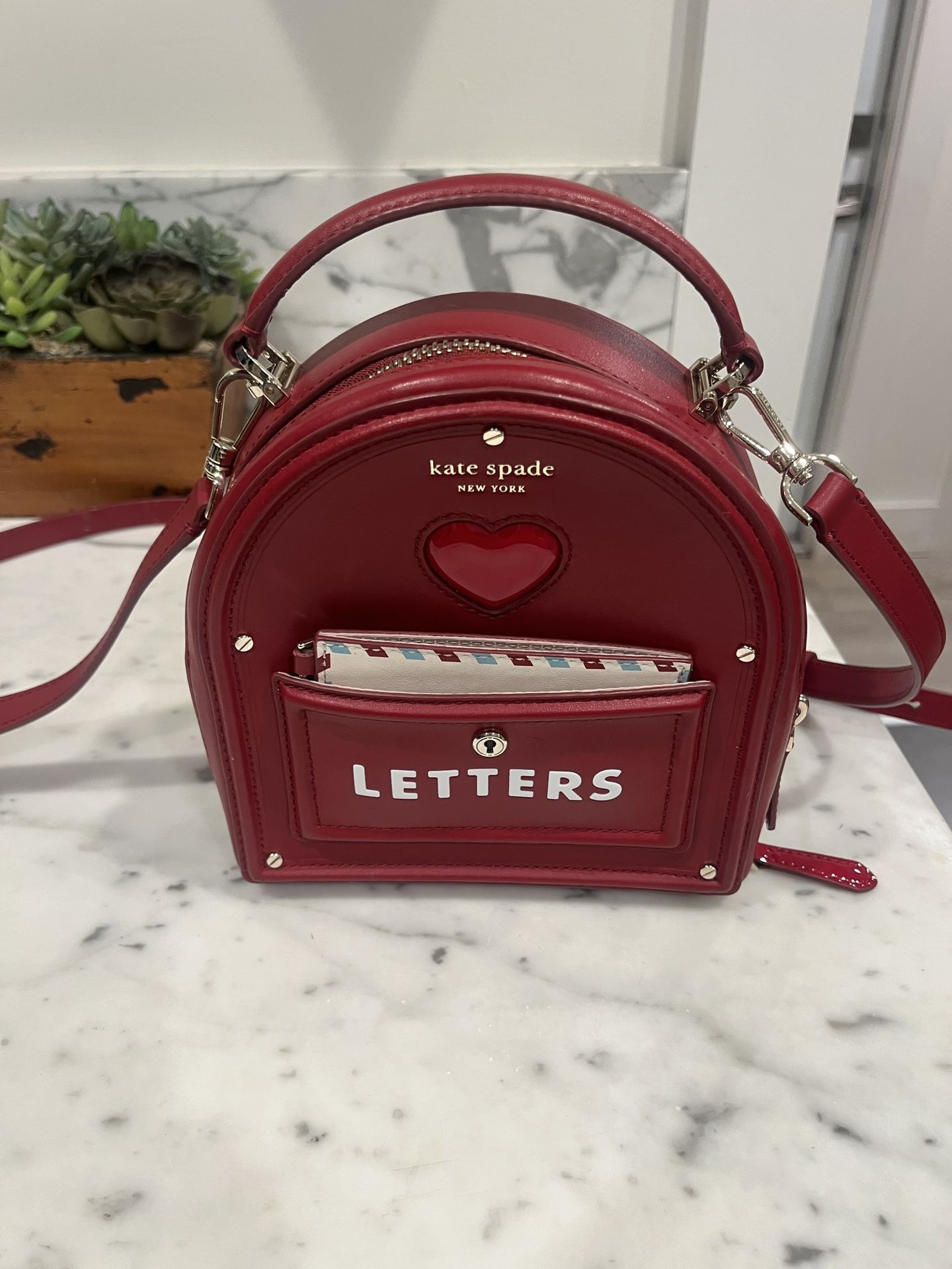 Rare Kate Spade Love letters Purse