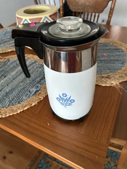 Corning Wear coffee pot