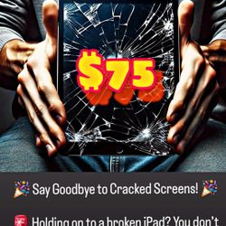 Ipad Screen $75