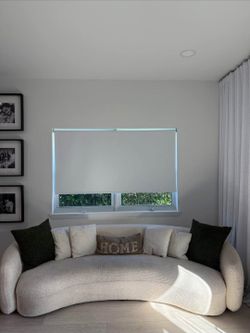 Boucle Curved Sofa 103”