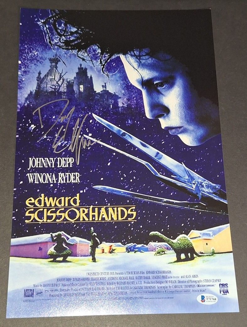 🔥Danny Elfman autographed 11x17 Beckett COA🔥