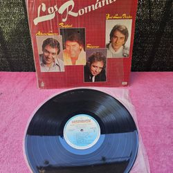 Los Romanticos Raphel, Dyango, Alberto Cortez, Jose Luis Perales LP Vinyl Record